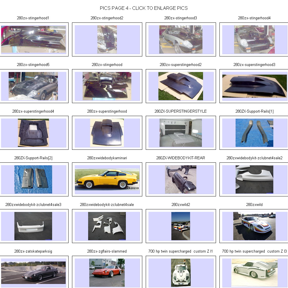 正規店仕入れの 280ZX Datsun / Nissan Catalogue Steel & Fiberglass - Maintenance